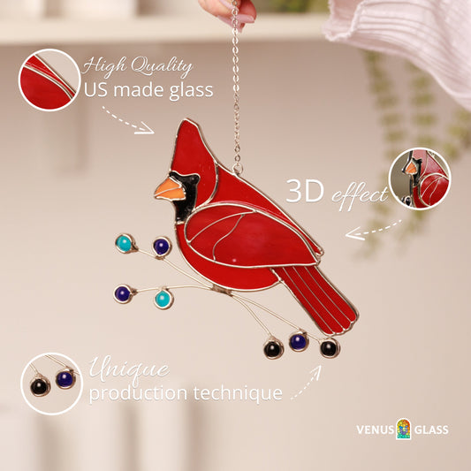 From Feathers to Light: The Magic of Birds Stained Glass Decor