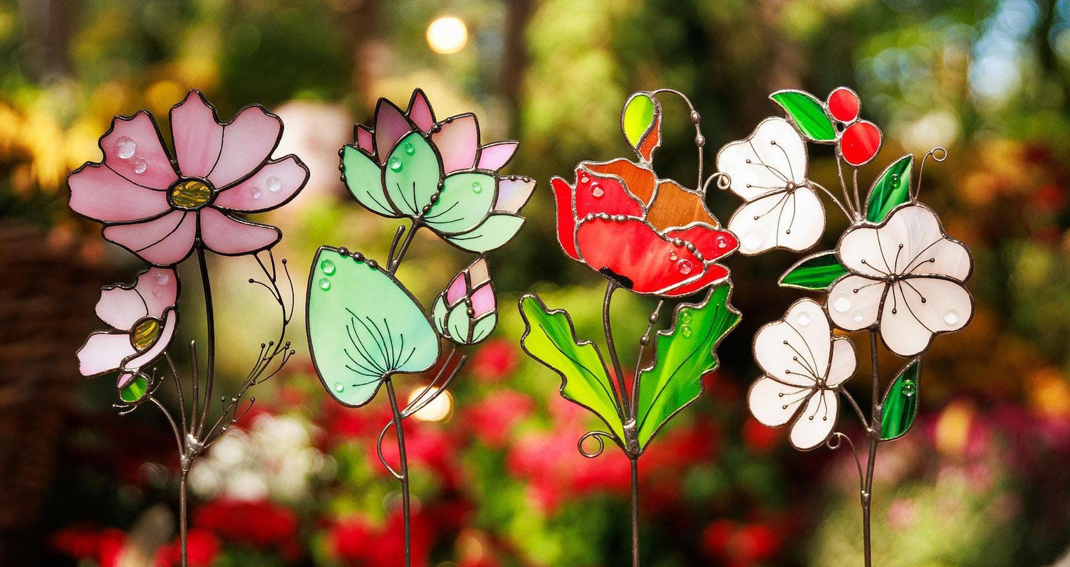 花瓶・フラワースタンド Venus and Cat Flowers – Venus Glass Art