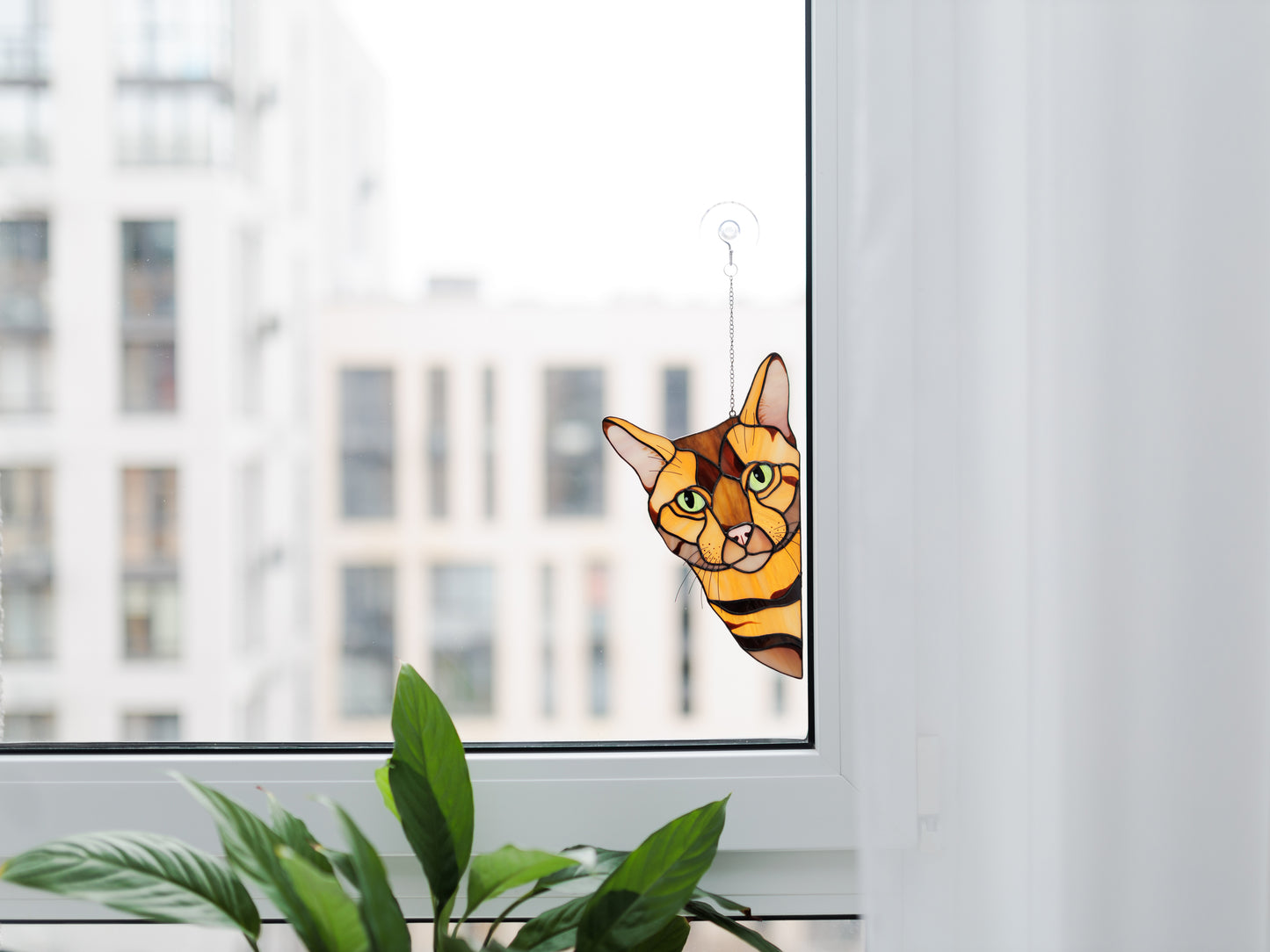 Bengal Cat Suncatcher