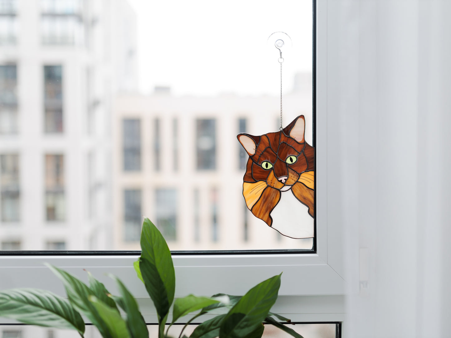 Norwegian Cat Suncatcher
