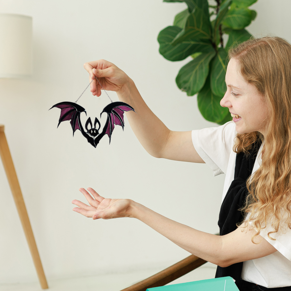 Spooky Halloween Trio Suncatcher