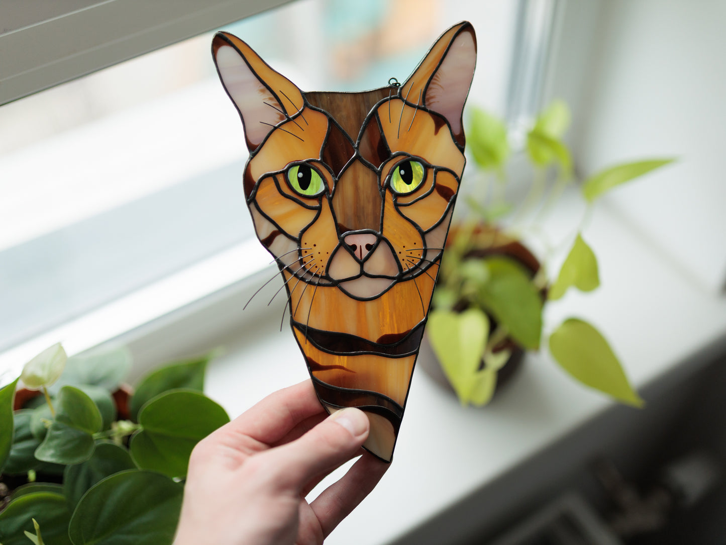 Bengal Cat Suncatcher