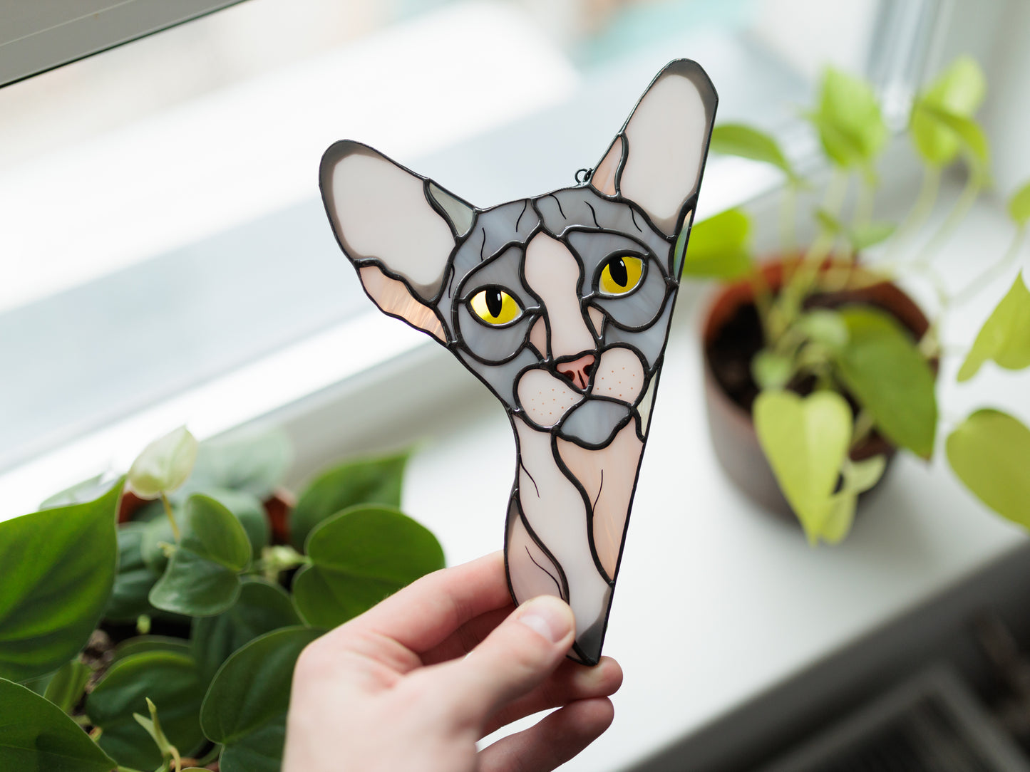 Sphynx Cat Suncatcher