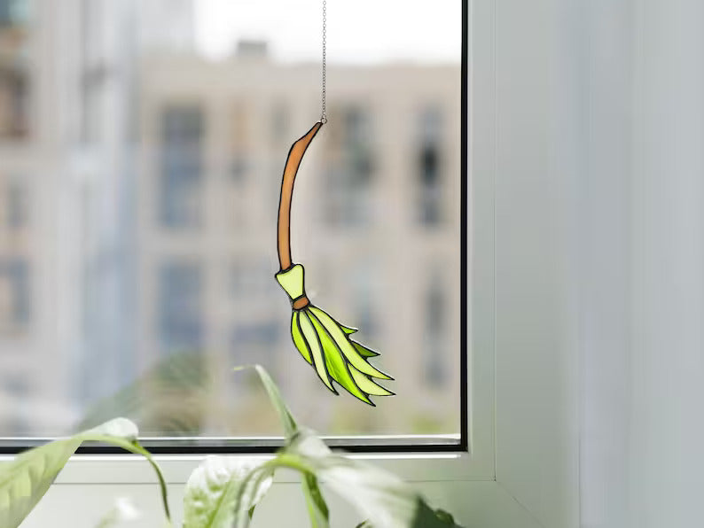 Witches Broom Suncatcher