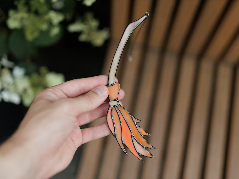 Witches Broom Suncatcher