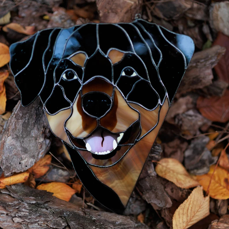 Rottweiler Dog Suncatcher