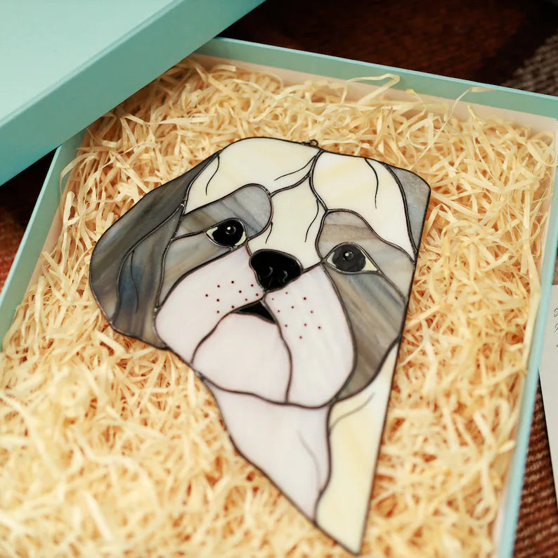 Shih Tzu Dog Suncatcher