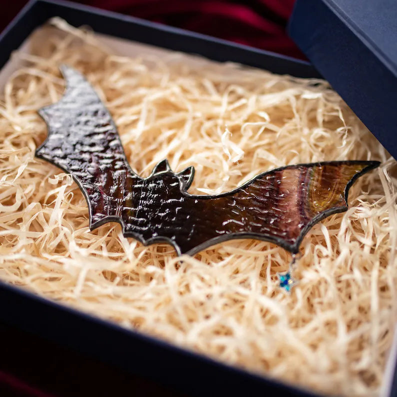 Moonlit Bat Suncatcher