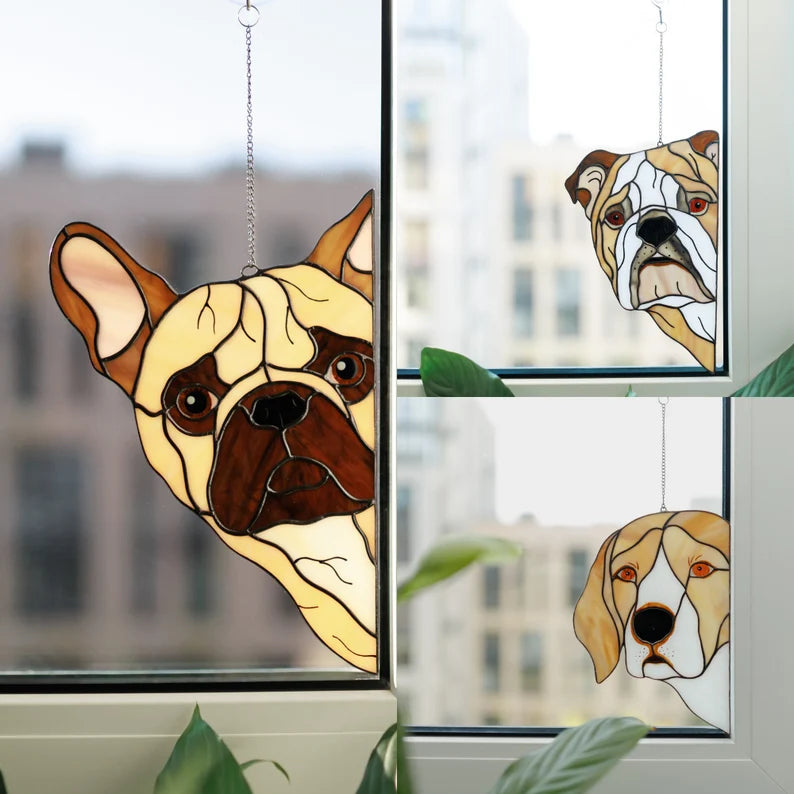 Bernese Mountain Dog Suncatcher