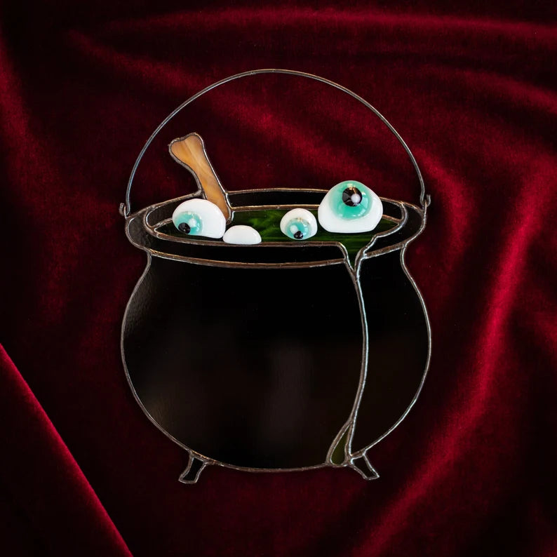 Black Cauldron Suncatcher