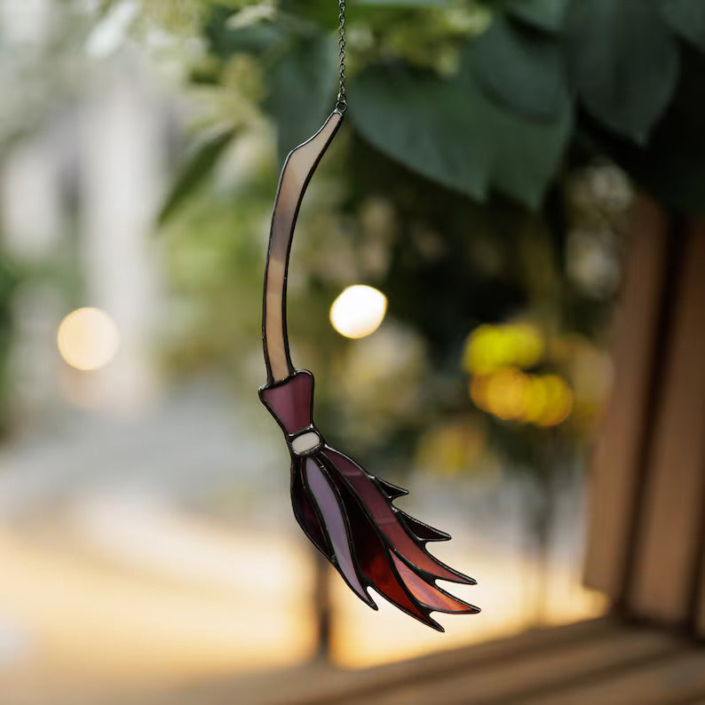 Witches Broom Suncatcher