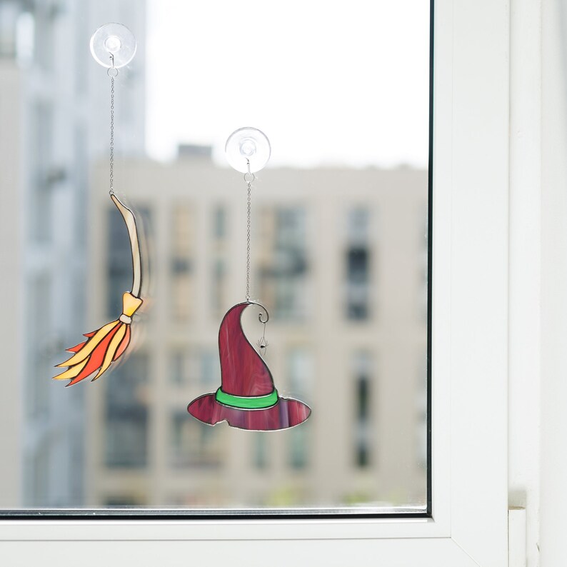 Witches Broom Suncatcher
