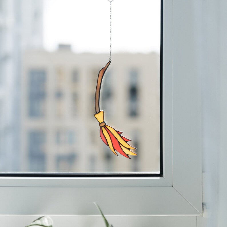 Witches Broom Suncatcher