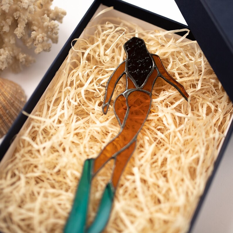 Diving Girl Suncatcher