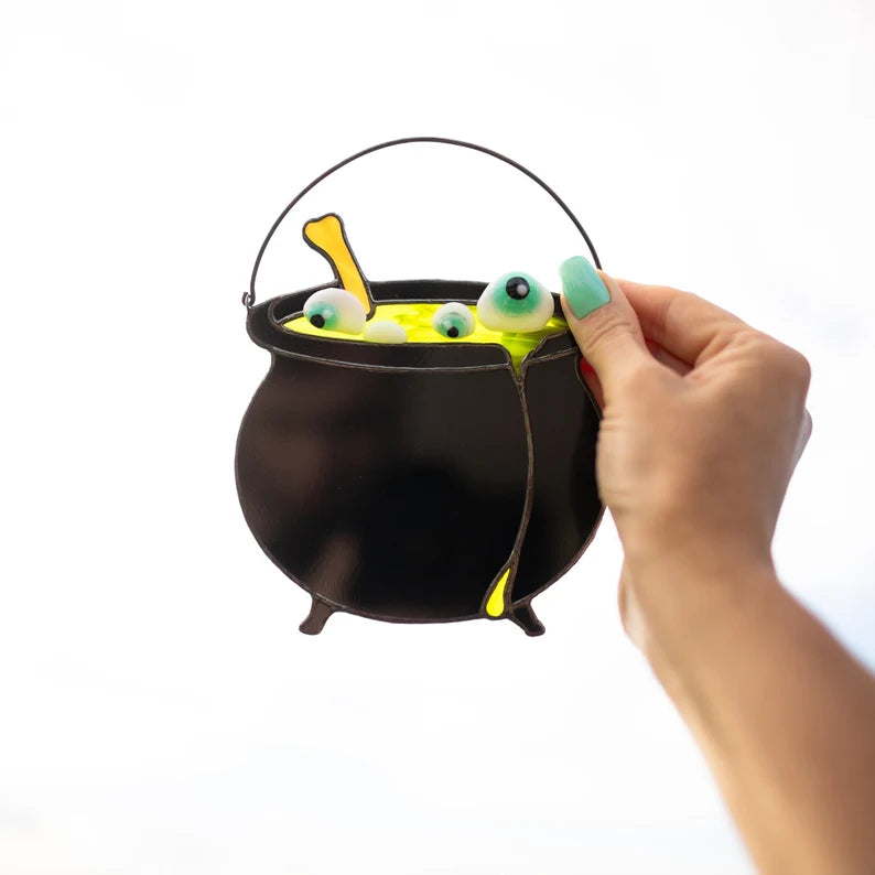 Black Cauldron Suncatcher