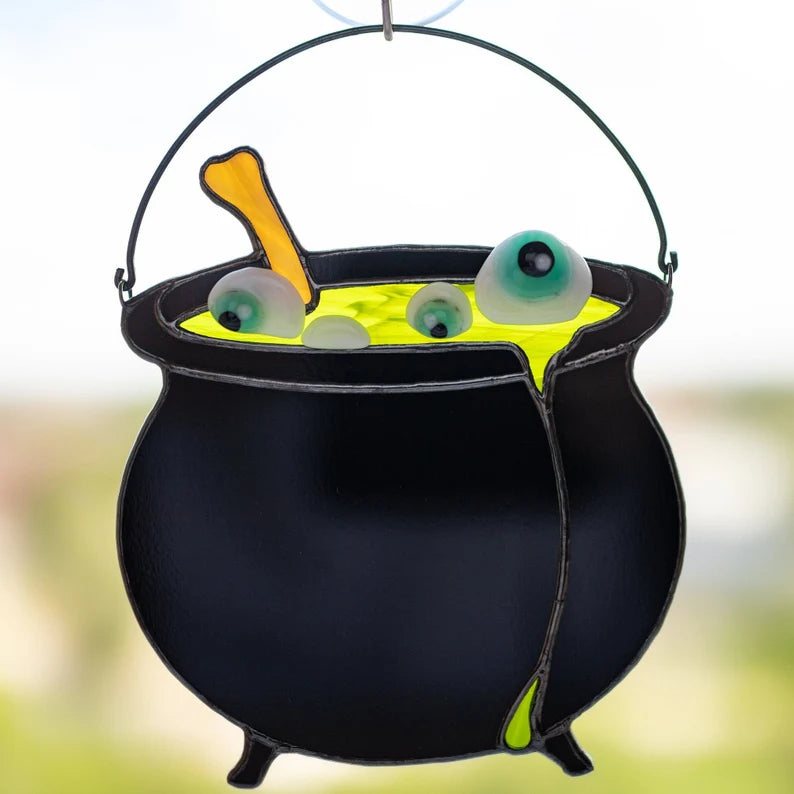 Black Cauldron Suncatcher
