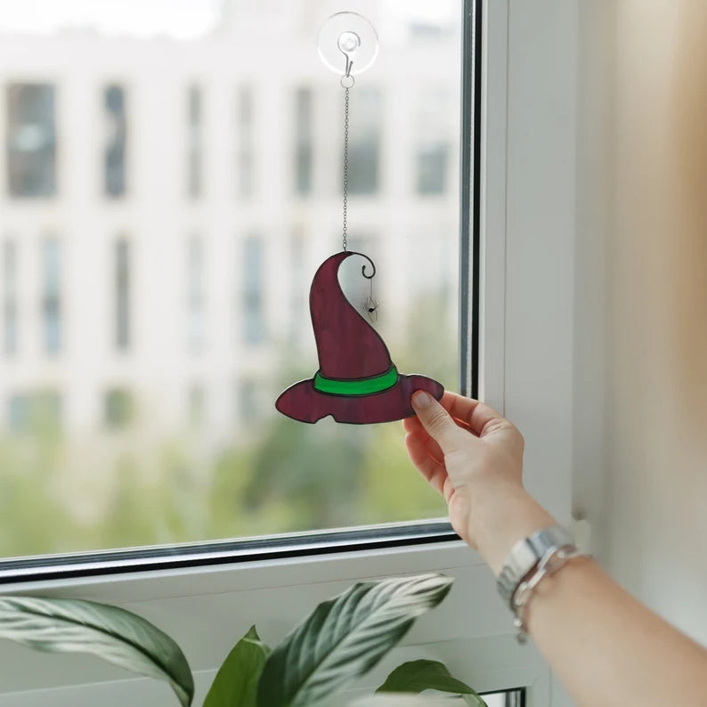 Witch Hat Suncatcher