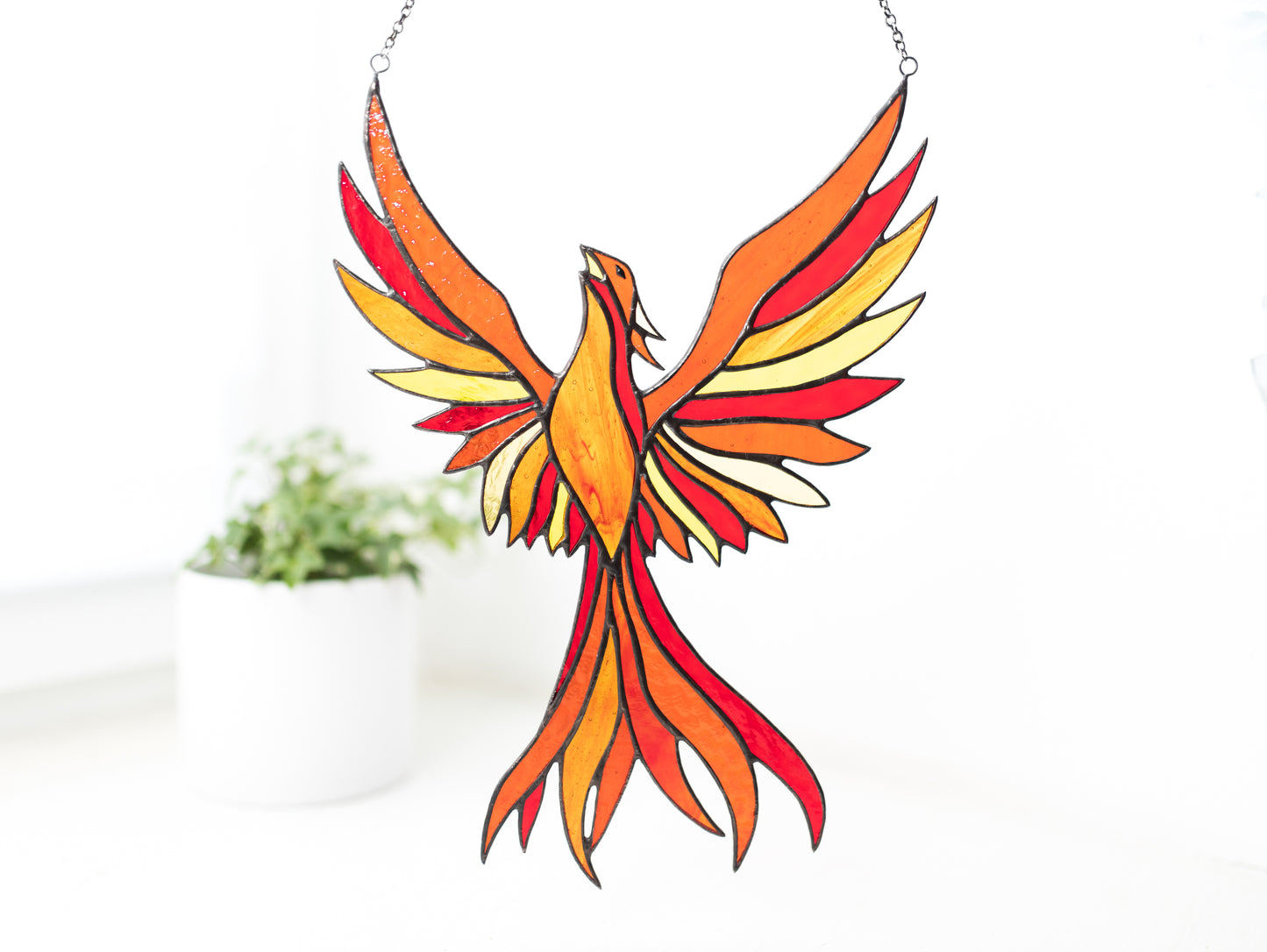 Phoenix-firebird Suncatcher Window Hangings