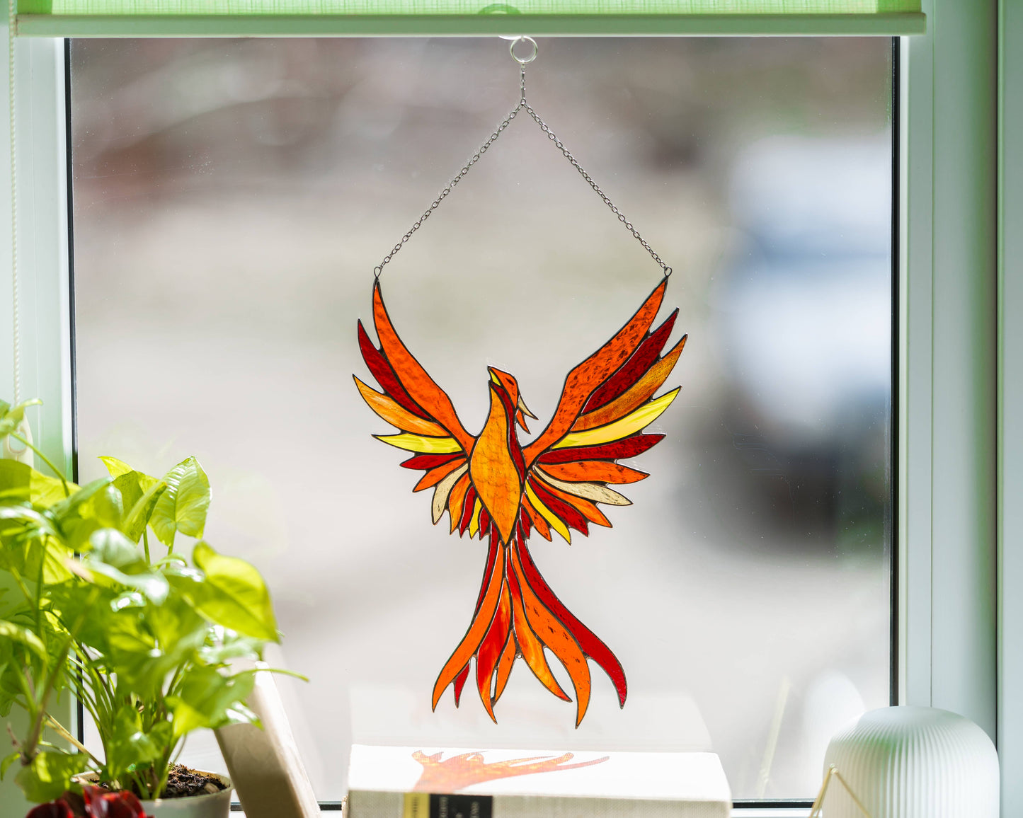 Phoenix-firebird Suncatcher Window Hangings