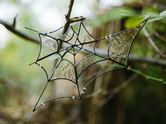 Spider Web Suncatcher by Blue Fish Studios