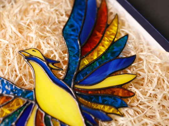 Phoenix-firebird Suncatcher Window Hangings