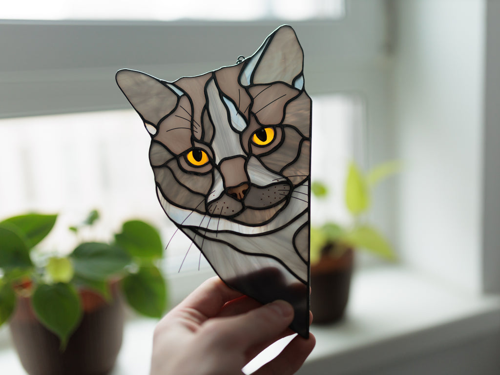 British Cat Suncatcher