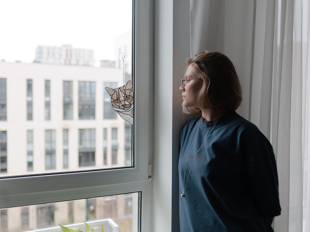 British Cat Suncatcher