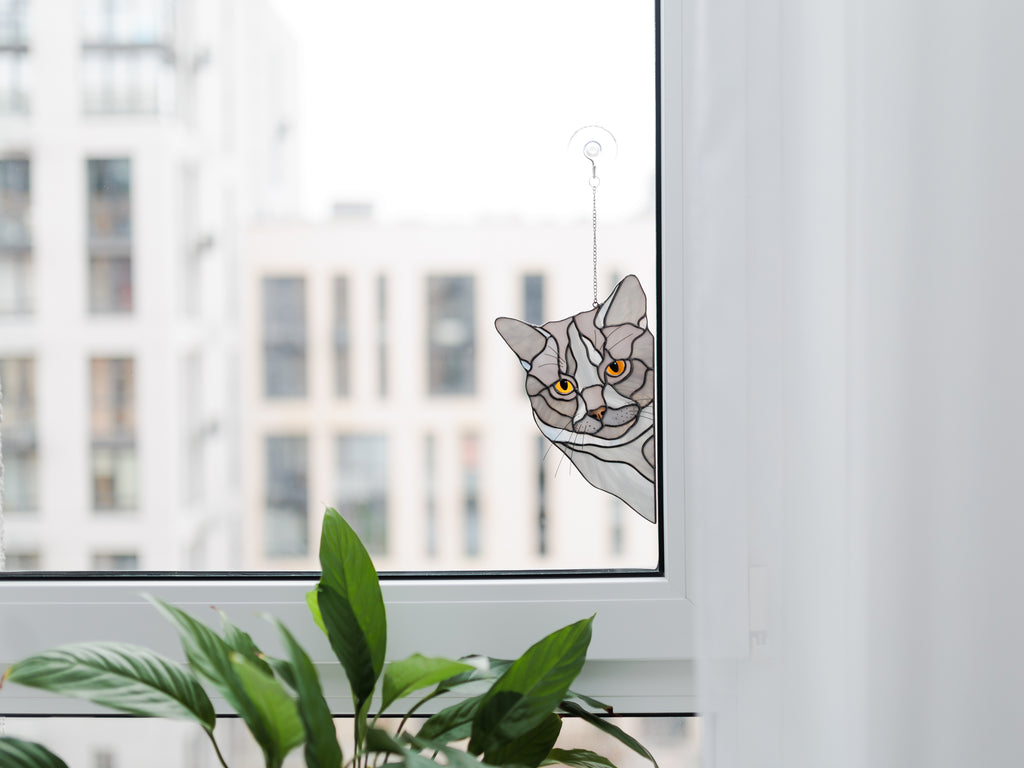 British Cat Suncatcher