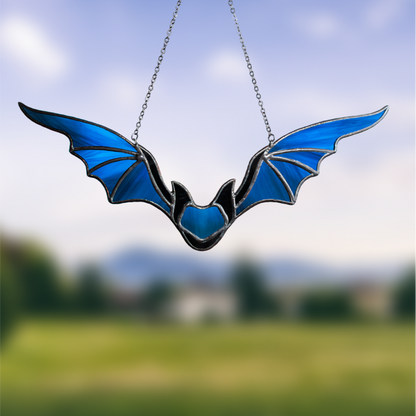 Mystical Halloween Bat Suncatcher