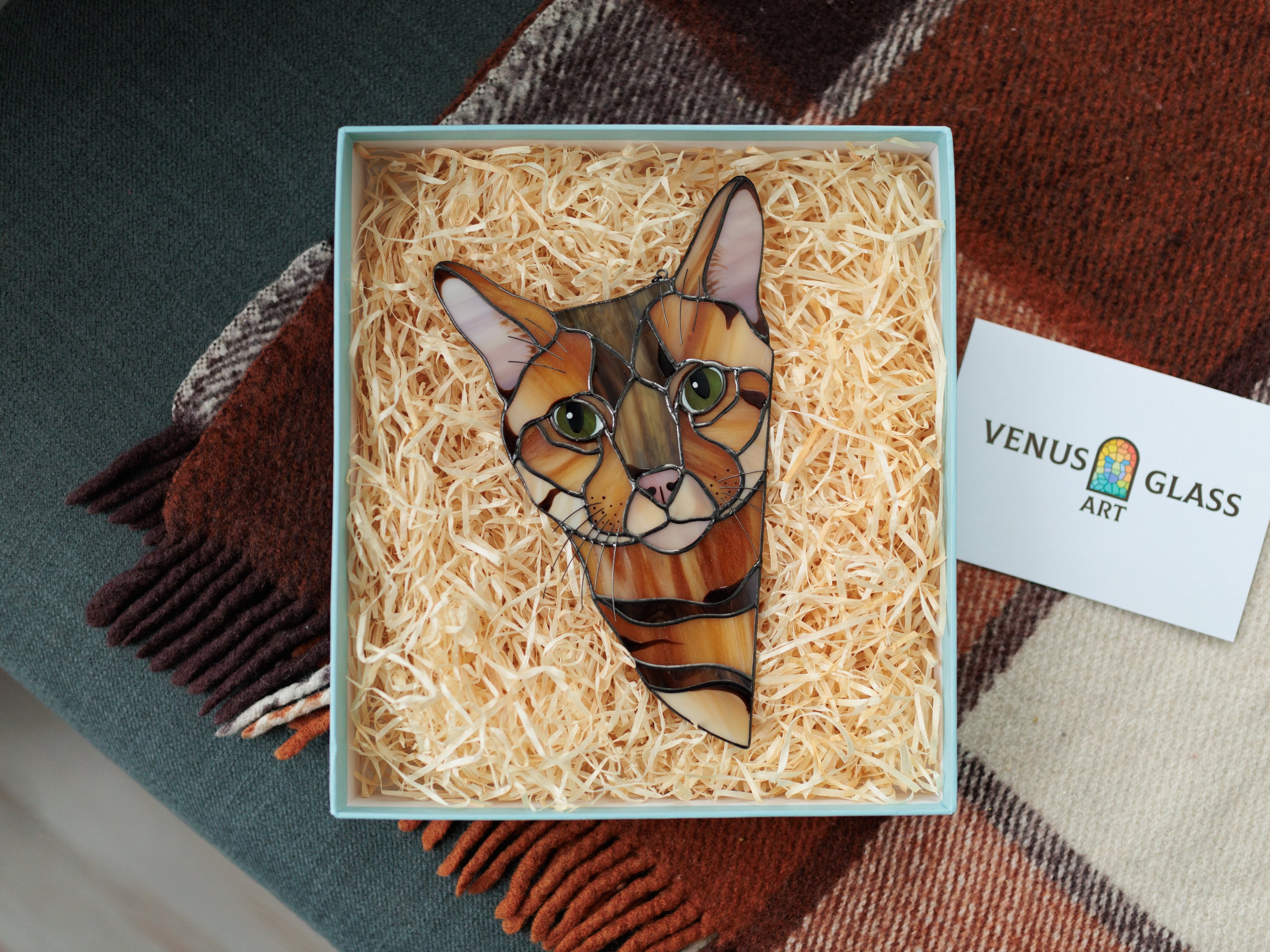 Bengal Cat Suncatcher