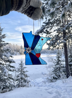 Minnesota Stained Glass Suncatcher