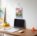 Safari Stained Glass Wall Art – Duck, Giraffe, Zebra & Leopard