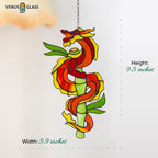 Red Dragon Suncatcher