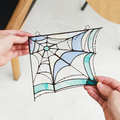 Corner Spider Web Suncatcher