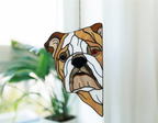 English Bulldog Suncatcher