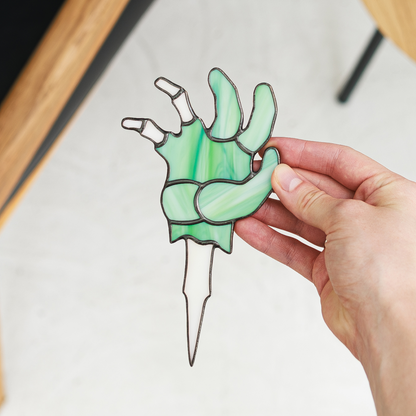 Zombie Hand Out Suncatcher