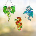 Blue Dragon Suncatcher