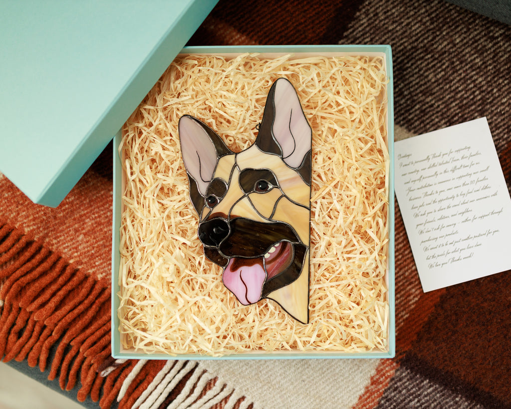 German Shepherd Dog Suncatcher