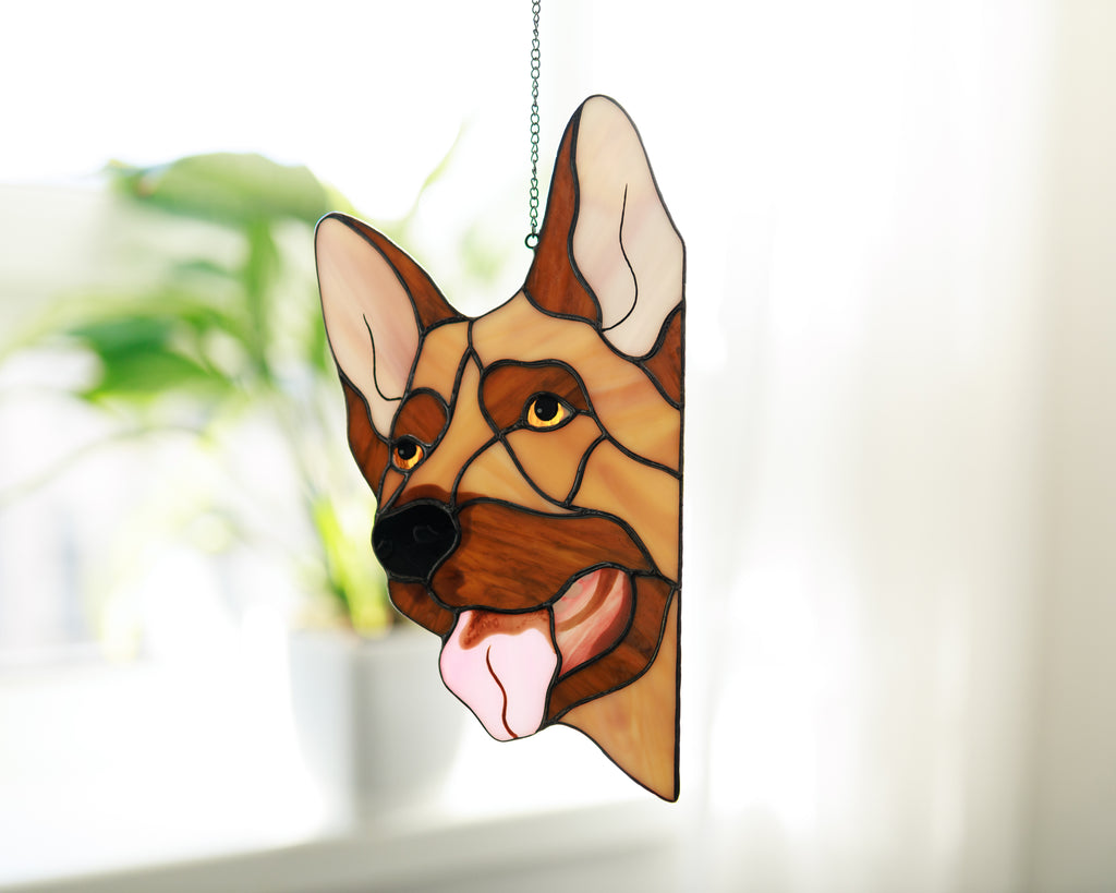German Shepherd Dog Suncatcher