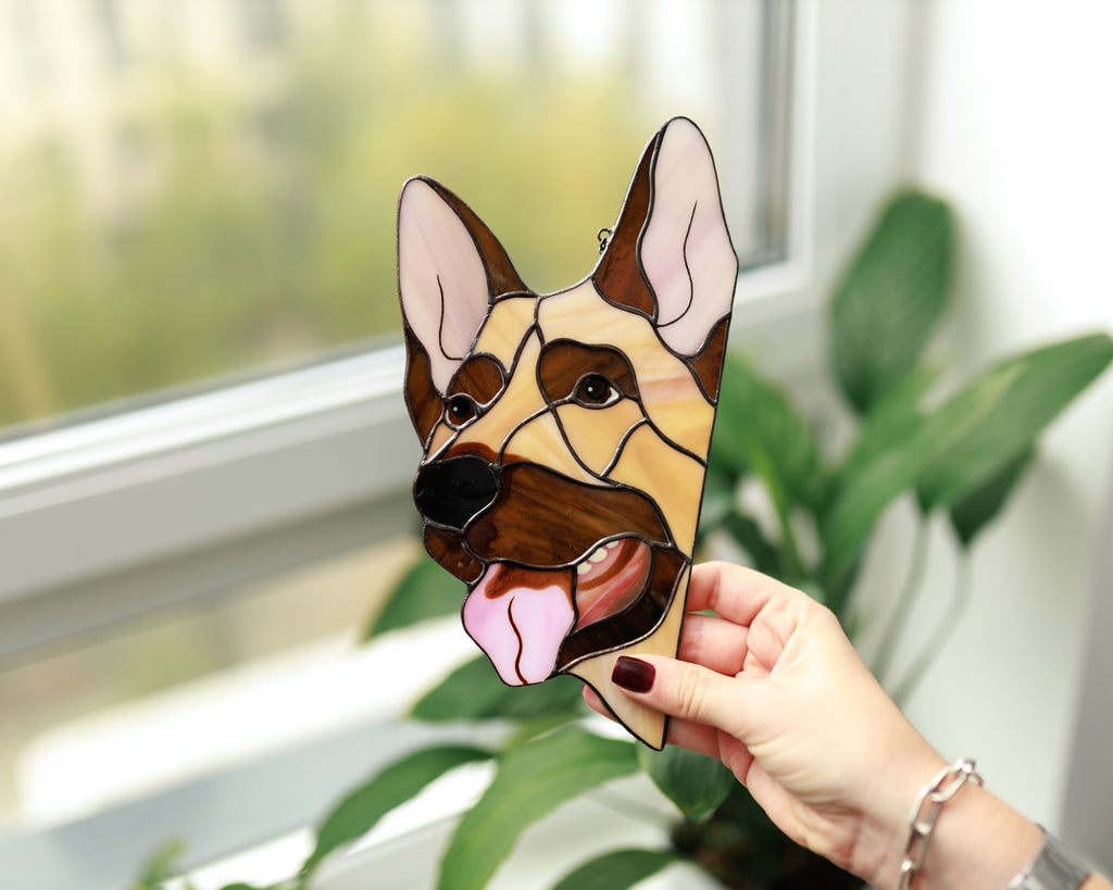 German Shepherd Dog Suncatcher