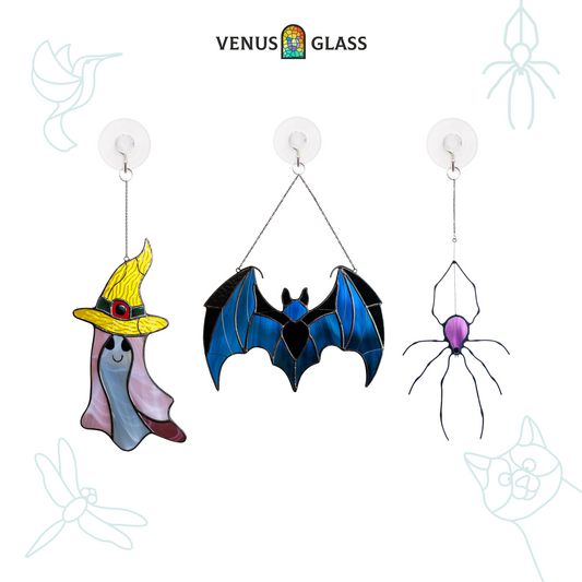 Creepy Cuties Trio Suncatcher