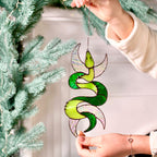 Green Snake Suncatcher