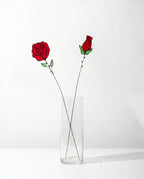 Stained Glass Rose Flower Bouquet