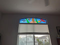 Custom Stained Glass Panel Jacob