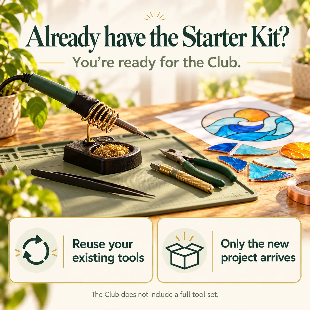 DIY Stained Glass Club