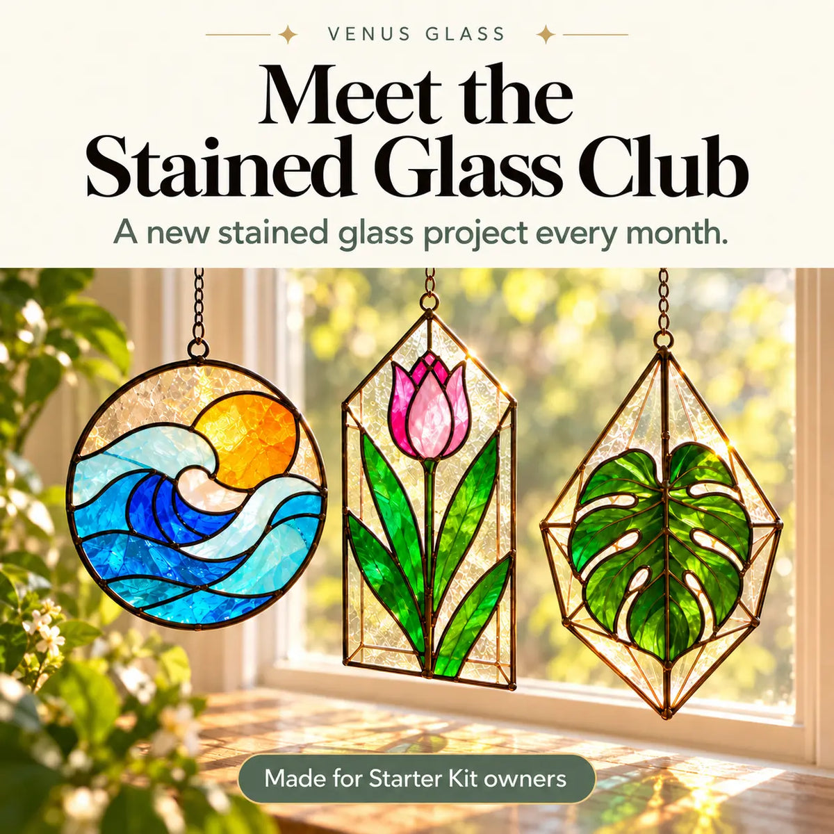 DIY Stained Glass Club