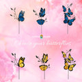 Monarch Butterfly Garden Stake