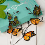 Monarch Butterfly Garden Stake