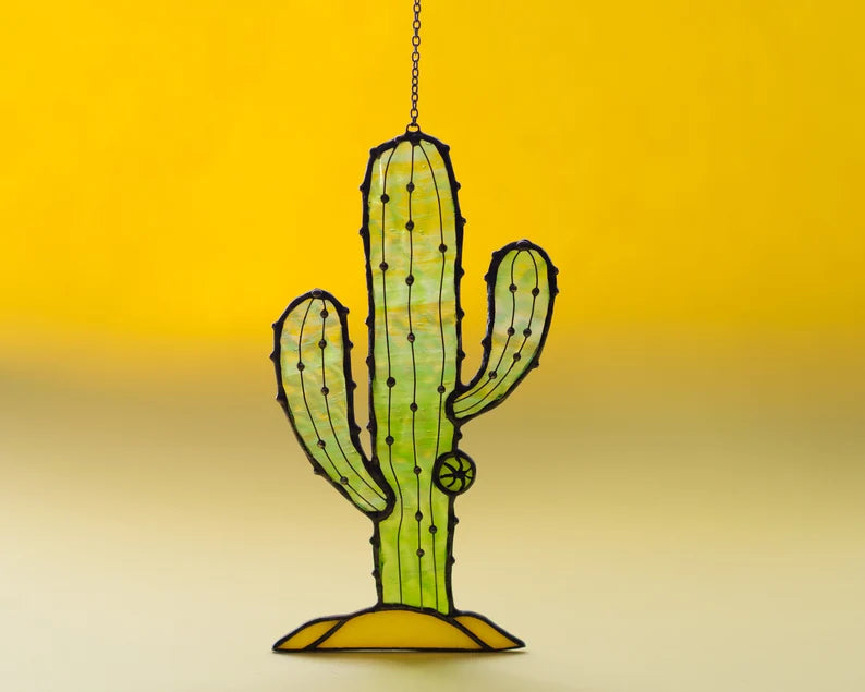 Cactus Suncatcher