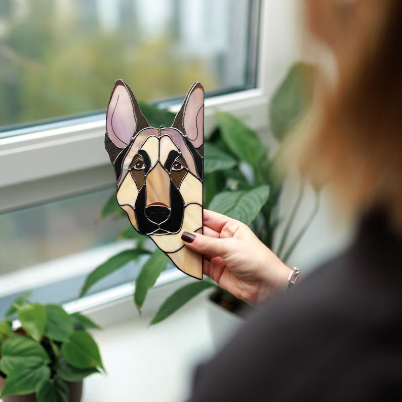 German Shepherd Dog Suncatcher